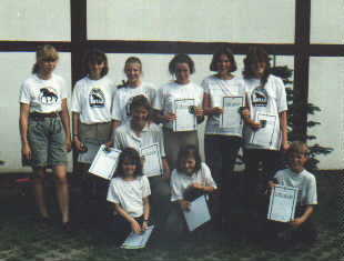 Wir haben unser kleines Hufeisen bestanden...