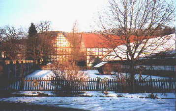 Der Hof im Winter